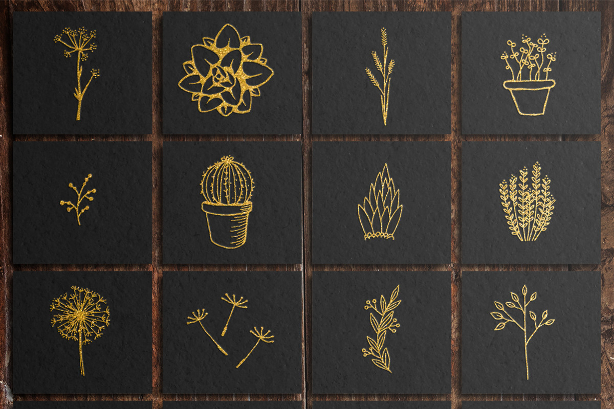 40 Hand Drawn Nature Elements, an Animal Illustration by Michael Rayback Design (Photo 2 of 2)