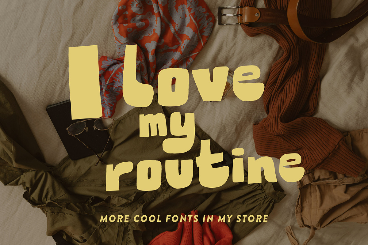 Easygoing Playful Handwritten Sans, a Sans Serif Font by Struvictory.art (Photo 9 of 9)