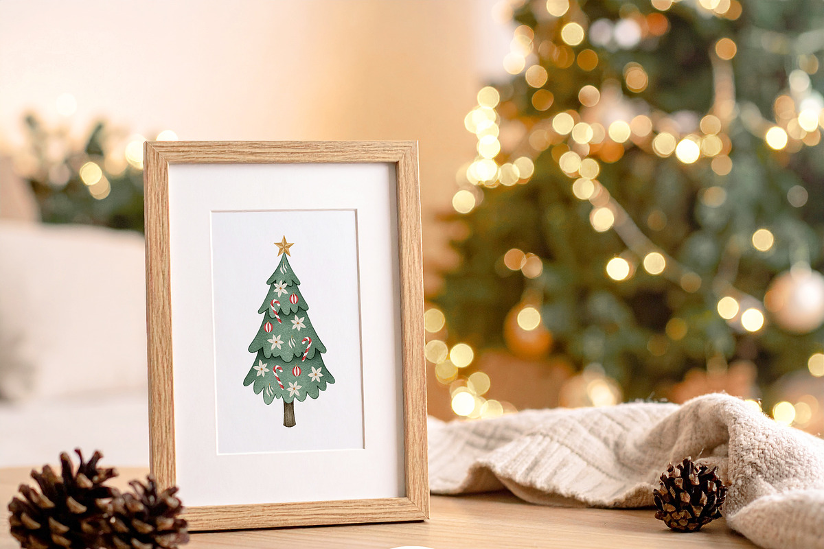 Watercolor Whimsical Christmas Set, a Decorative Illustration by Carol Lozove (Photo 15 of 44)