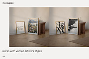 4x5 Two Frame Leaning Mockup, a Household Mockup by mockupize (Thumbnail 6 of 7)