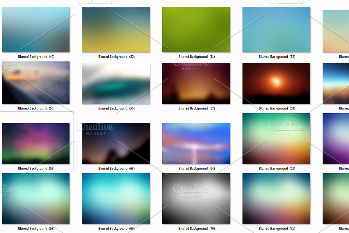 Ultimate Blurred Background Pack preview 4