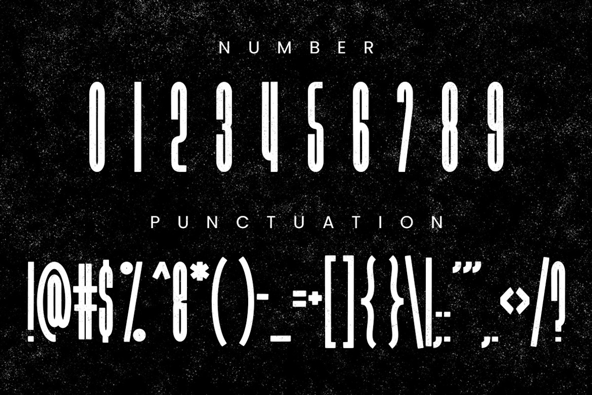 ZONA SETARA - Display Font, a Sans Serif Font by ENATIVE (Photo 3 of 6)