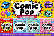 Comic Pop, a Slab Serif Font by Wow Magic (Thumbnail 3 of 7)