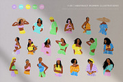 Abstract Women Bundle, a Person Illustration by TiriCo (Thumbnail 5 of 5)