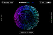 Data Flow - Vector Bundle, a Technology Illustration by Colorpong (Thumbnail 4 of 19)