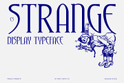 CS Strange – Modern Serif Font, a Serif Font by Craft Supply Co. (Thumbnail 1 of 8)
