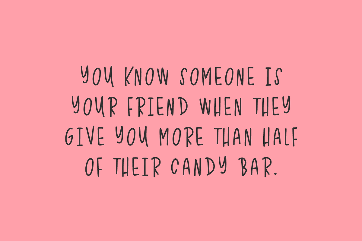 Candy Wrapper - A Handlettered Font, a Sans Serif Font by Beck McCormick (Photo 3 of 10)