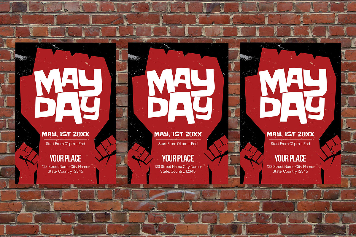 Mayday Flyer, a Flyer Template by Aiyari Graphic (Photo 3 of 3)
