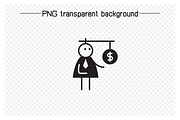 Funny Office Employee Stick Figures, a Work Illustration by Designfour (Thumbnail 6 of 8)