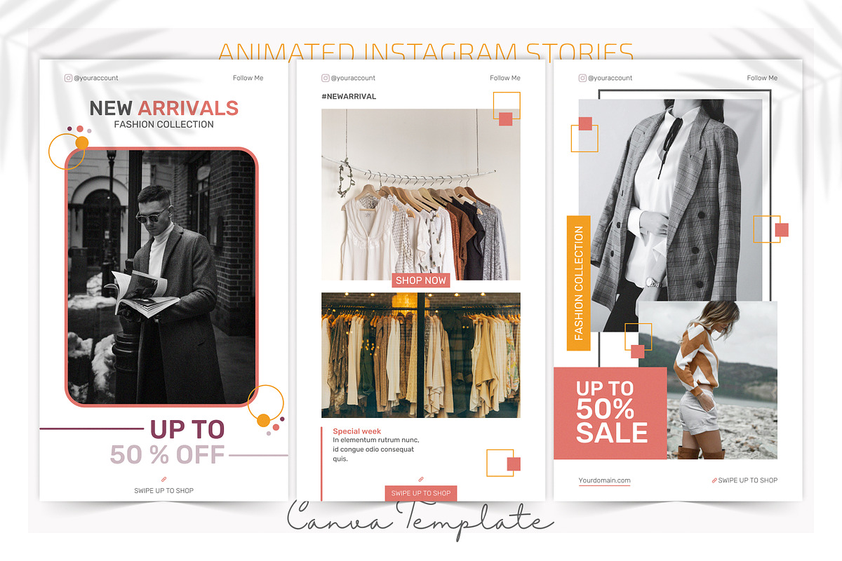 Canva Animated Instagram Stories, a Social Media Template by UP Studio (Photo 2 of 7)