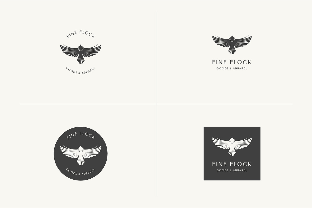 Bird Logo Template, a Branding & Logo Template by GudBrand Studio (Photo 3 of 6)