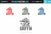 Proud Griffin Logo, a Branding & Logo Template by pixelogan (Thumbnail 3 of 3)