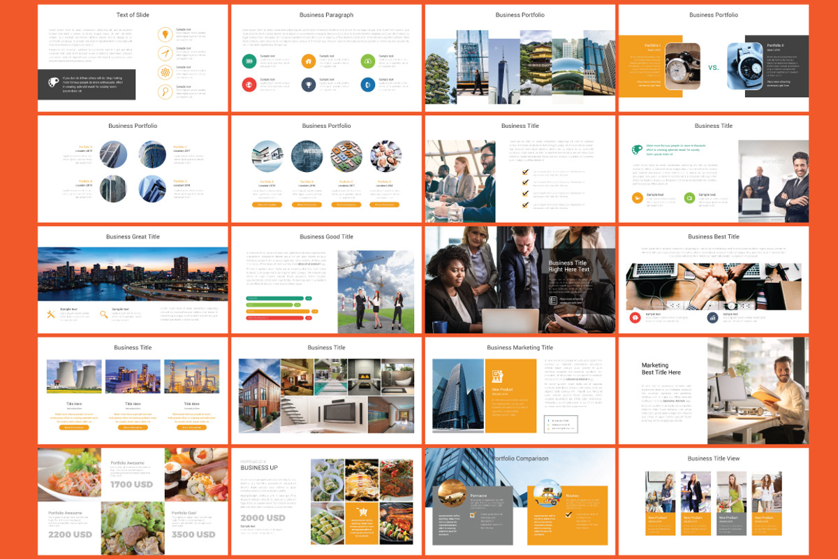 Corporate Business Presentation, a Presentation Template by GreenDesign (Photo 1 of 5)