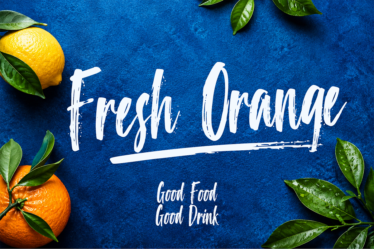 Black Stroke – Brush Script Font, a Handwritten Font by cocodesign (Photo 9 of 9)