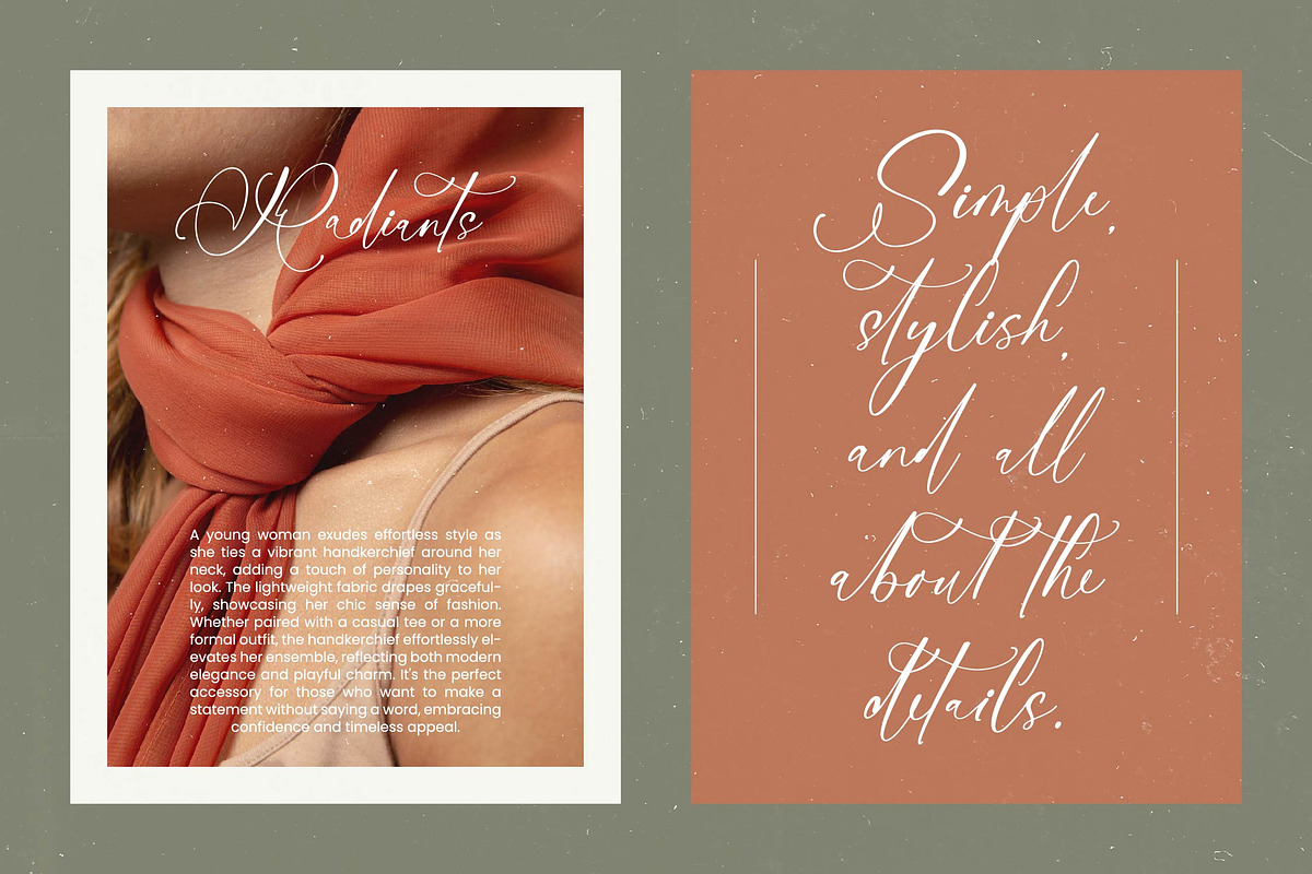 Nourisha Besthafi Stylish Font, a Script Font by stylishtype.co (Photo 4 of 20)