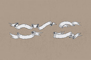 Hand Drawn Banners & Ribbons, an Illustration by Weape Studio (Thumbnail 4 of 5)