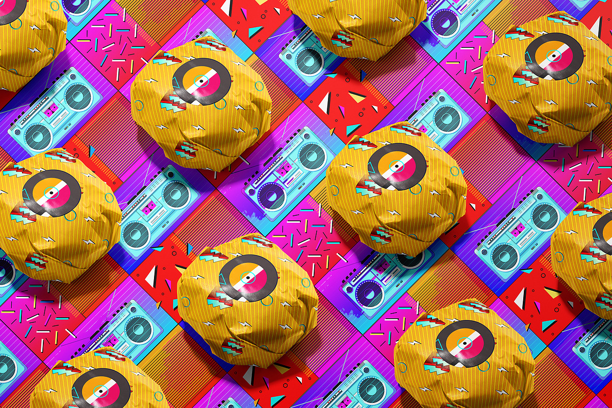 The 90's branding patterns, a Pattern Graphic by Polar Vectors (Photo 16 of 21)