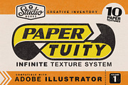 Papertuity | Vol. 01 for Illustrator, a Texture Graphic by StudioWorks (Thumbnail 1 of 8)
