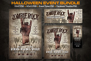 Zombie Event Bundle, a Flyer Template by potterDesigns (Thumbnail 1 of 2)