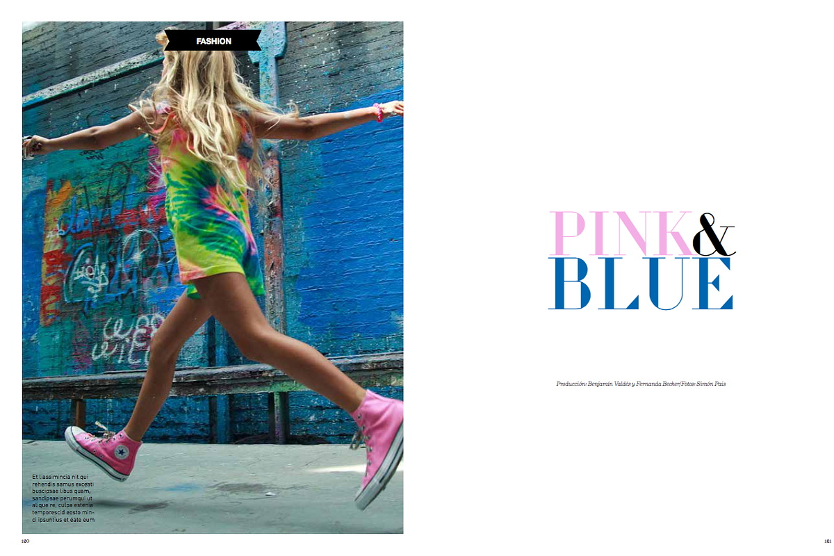 Fashion magazine template, a Magazine Template by Cristian Villegas Studio (Photo 18 of 20)