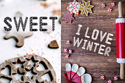SALE! Gingerbread font - display, a Symbol Font by Fli Store (Thumbnail 7 of 9)