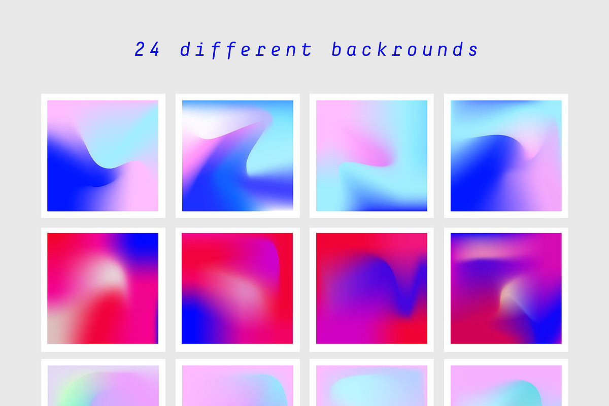 Gradient Design Pack, a Texture Graphic by funderful (Photo 6 of 7)