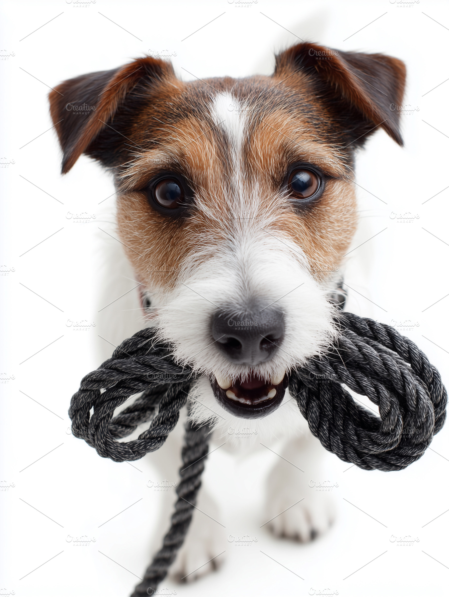 Cute Jack Russell Terrier puppy hold, an Animal Photo by MistyDay
