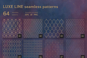 LUXE LINE Patterns & Backgrounds