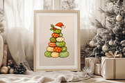 Patchwork christmas tree png, an Illustration by Libby Wishes (Thumbnail 5 of 8)