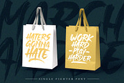 SALE! SINGLE FIGHTER / Brush Font, a Blackletter Font by Subectype Studio (Thumbnail 8 of 14)