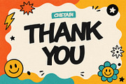 Chetabi Playful Bold Display Font, a Sans Serif Font by Maulana Creative (Thumbnail 7 of 7)