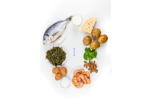Foods that contain iodine. Selective, a Food & Drink Photo by yanadjana