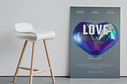 3D Love Shapes | Iridescent Heart, an Object Graphic by AN Productions (Thumbnail 8 of 8)