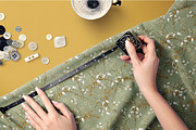Golden & Mistletoe Charm, a Pattern Graphic by MSNTY STUDIOX (Thumbnail 9 of 26)