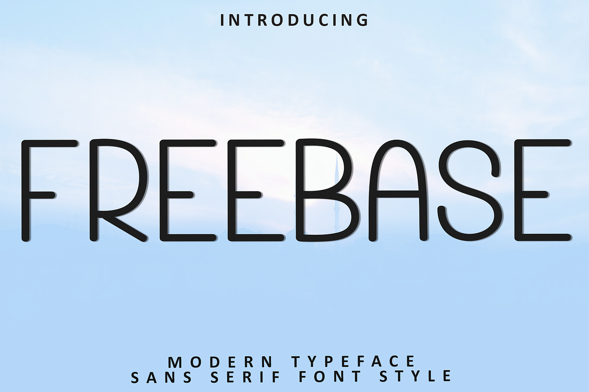 Freebase, a Sans Serif Font by InermediaSTUDIO (Photo 1 of 8)