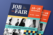 Job Fair Flyer Set, a Flyer Template by Annora Studio (Thumbnail 5 of 6)