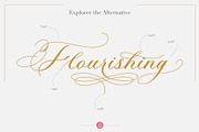 Flourishing Script, a Script Font by JROH Creative (Thumbnail 5 of 12)