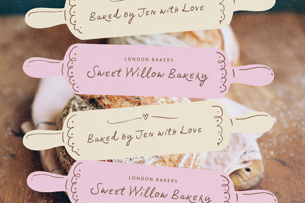 Little Vintage Shop Font, a Handwritten Font by Nicky Laatz (Photo 12 of 22)