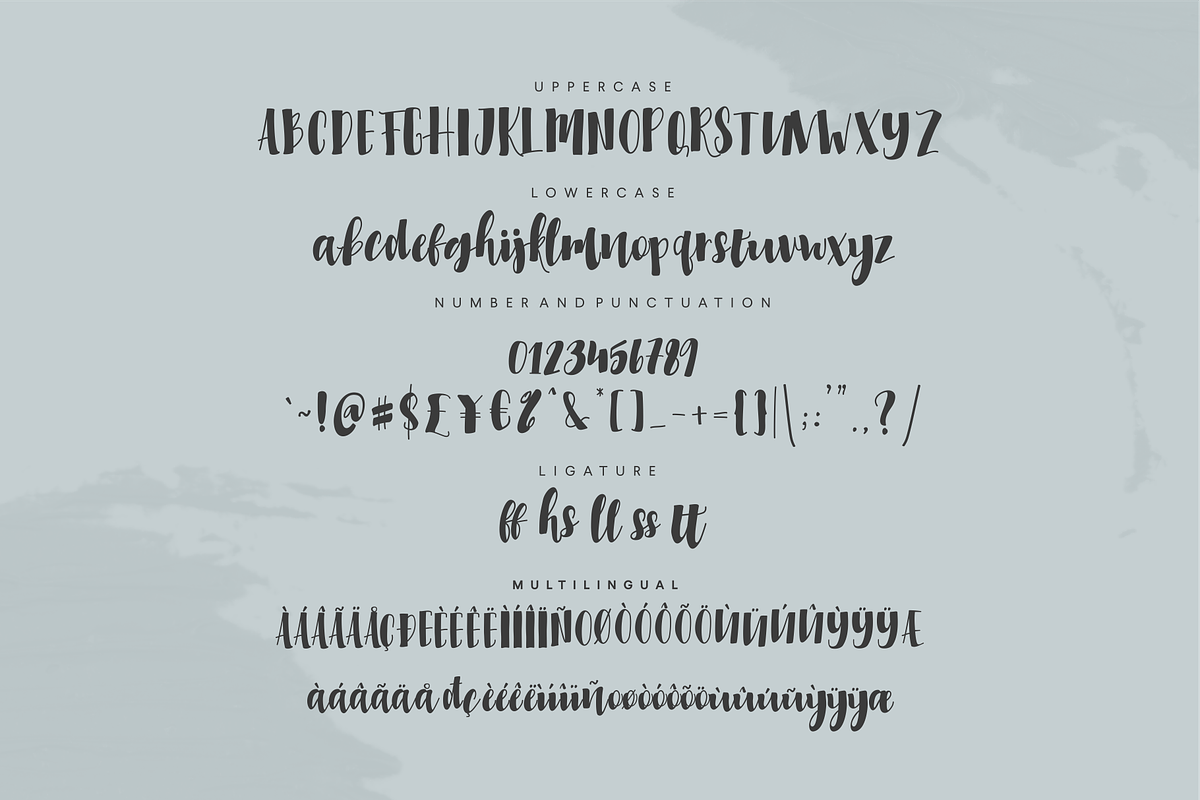 Millicious Font Duo preview 6