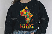 African King Map Black History PNG, an Illustration by Canvas Craft (Thumbnail 3 of 6)