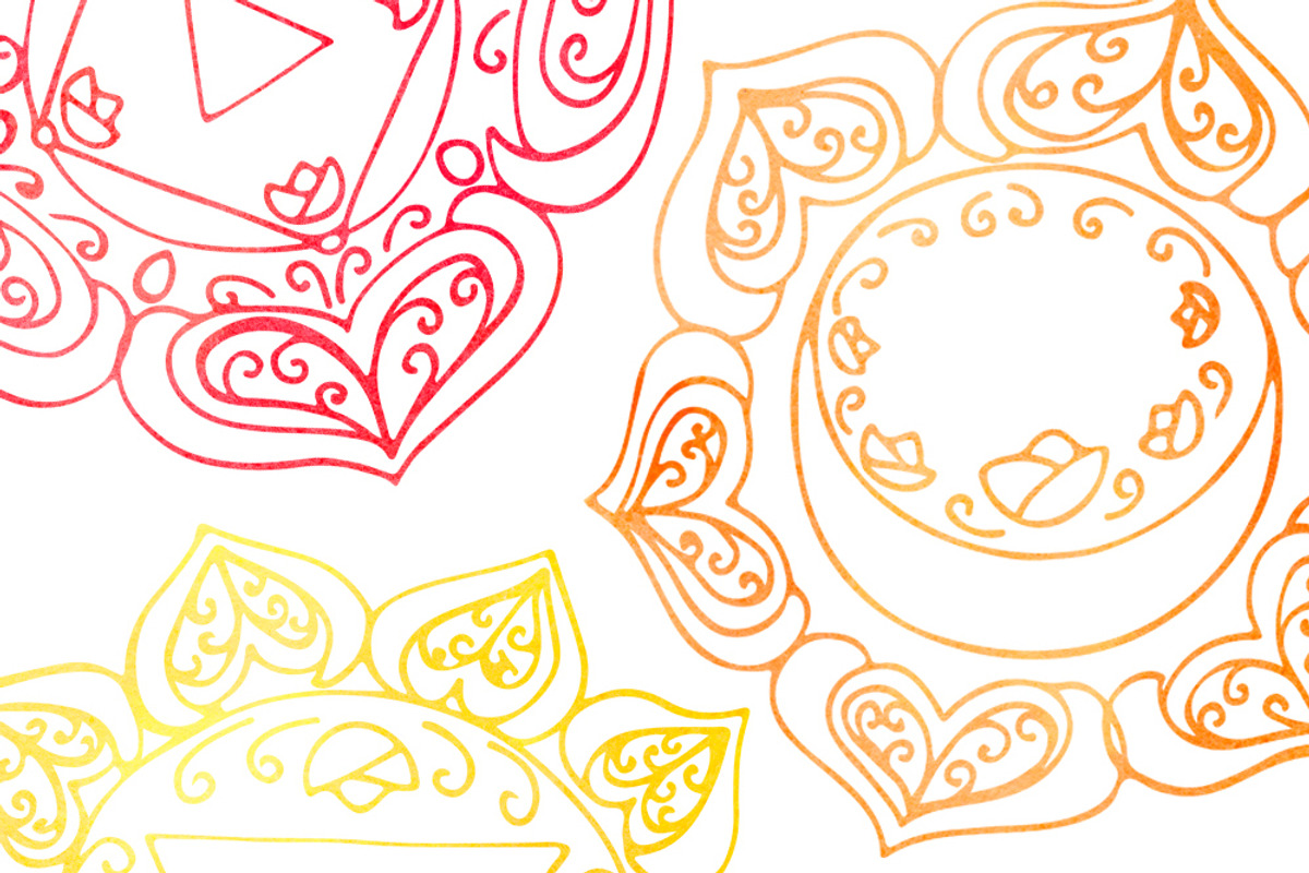 Watercolor chakra clipart, an Object Graphic by SweetRenieDesigns (Photo 6 of 6)