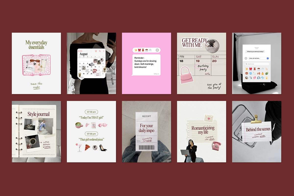 Trend Aesthetic | Social Media Kit preview 4