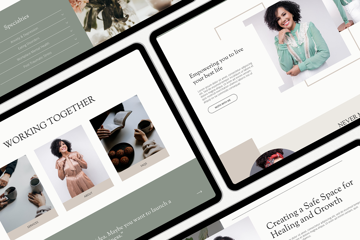 Therapist Squarespace Template, a Squarespace Template by Breah Designs (Photo 10 of 10)
