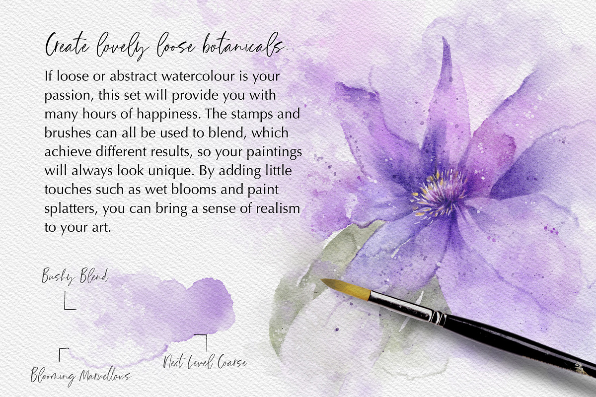 Next Level Watercolour Workshop, a Brush Add-On by SketchWerx (Photo 7 of 21)