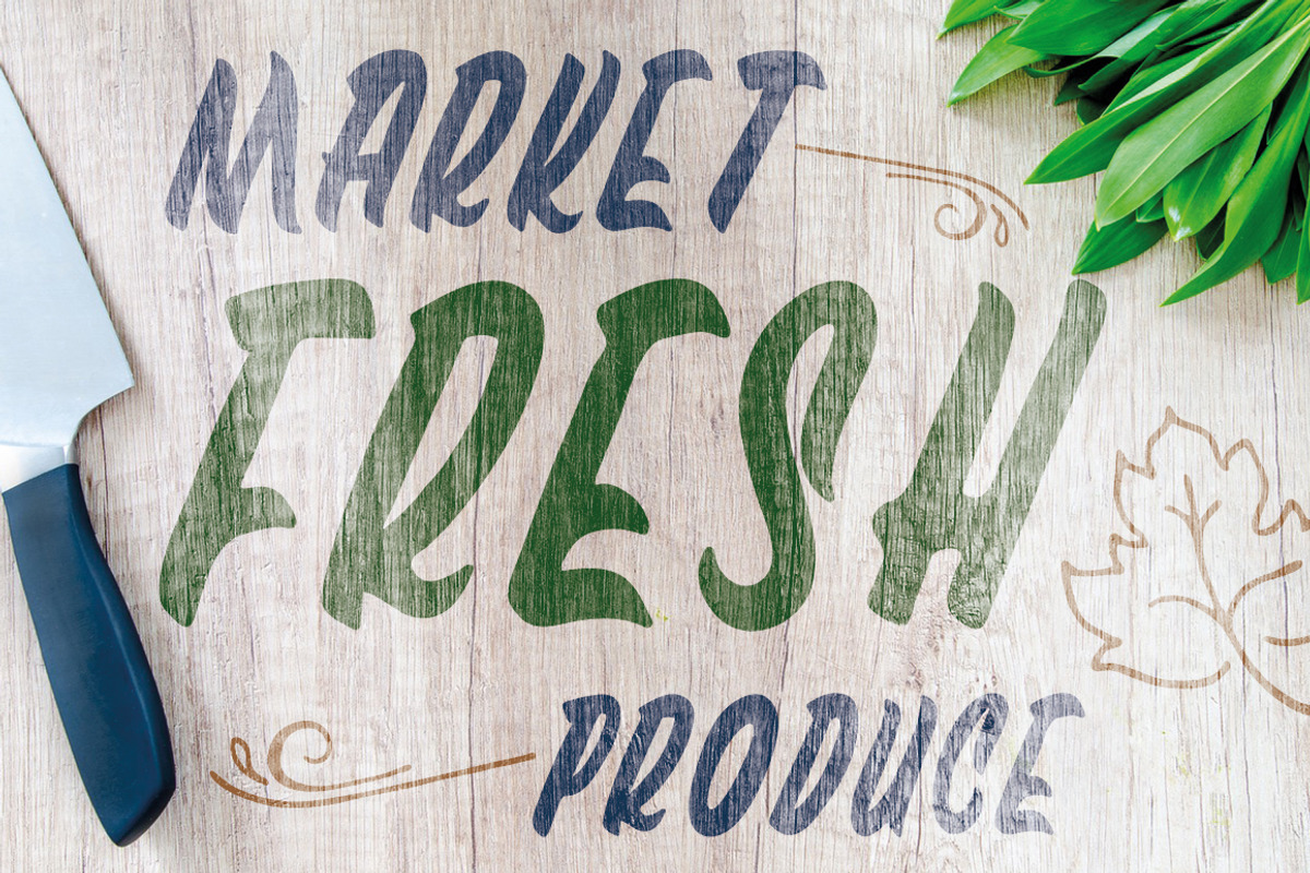 Fried Chicken Typeface preview 3