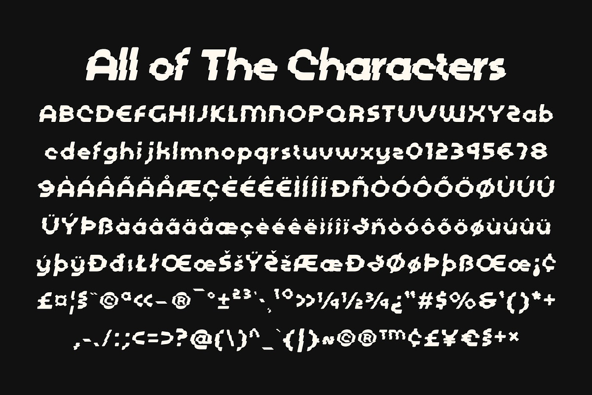 CS Radish Rippled, a Sans Serif Font by Craft Supply Co. (Photo 8 of 8)