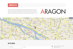 Aragon - Parallax Joomla Template