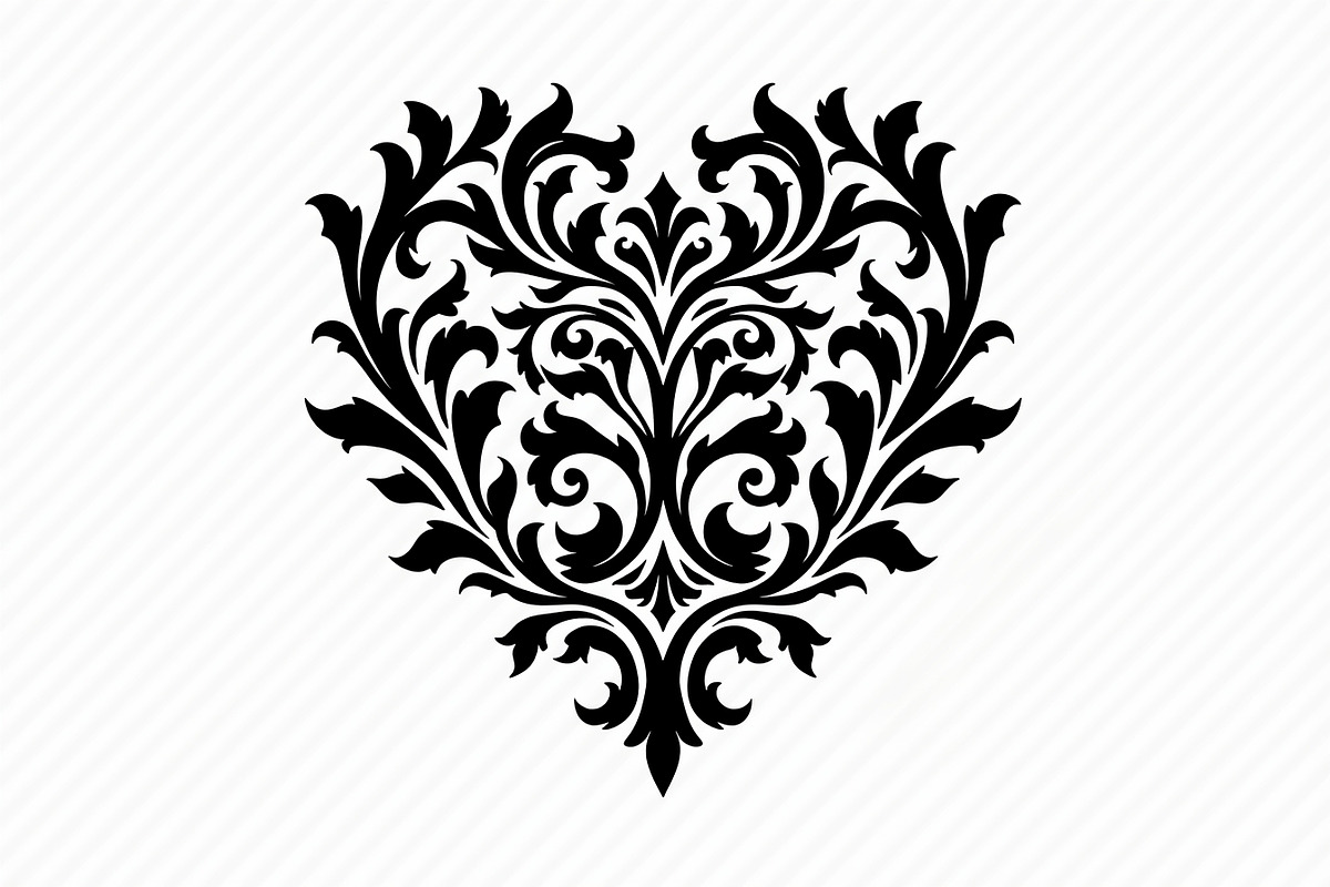 Ornamental Heart Bundle, an Illustration by balal (Photo 13 of 20)