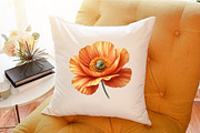Summer Poppy Flowers Clipart, an Illustration by Sublimation Artist (Thumbnail 6 of 6)