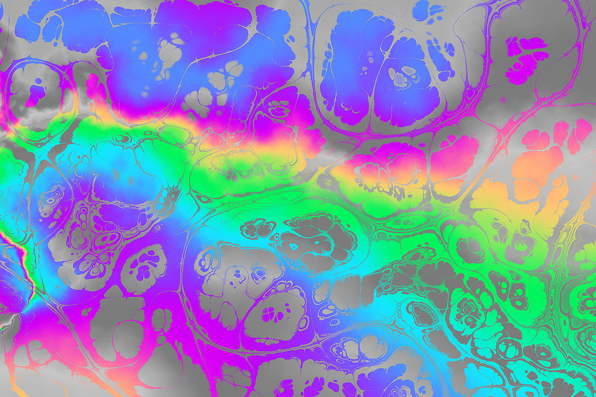 Acid psychedelic textures 50 Pack, a Texture Graphic by tkdesign (Photo 27 of 50)